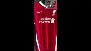 Liverpool FC New Jersey 2020 -2021 (Official)