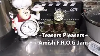 ~Amish F R O G Jam~ #Preserve The Taste of Summer Canning Collaboration