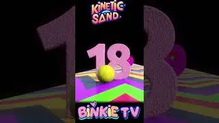 Bowling Ball Bonanza: Jumping, Smashing Kinetic Sand Numbers! #kineticsandplay  #learningforkids
