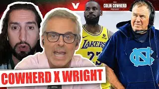 Nick Wright & Colin REACT to UNC hiring Bill Belichick | Colin Cowherd College Football