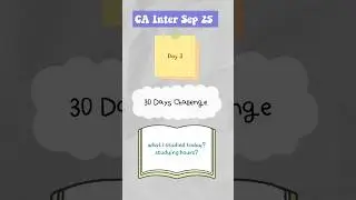 Day3/Day30 Study Vlogs📚✨| CA Inter Sep 25 | Archi Gupta #cainter #studyvlogs #ca #icai #sep25