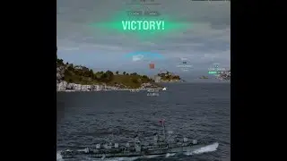 2025-03-13 - WoWs Random Battle Win - T9 Fletcher