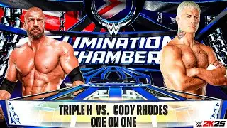 Triple H vs Cody Rhodes &ndash; The Game vs The American Nightmare | WWE 2K25 Full Match Highlights