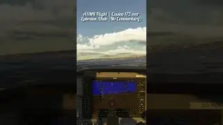ASMR Flight | Cessna 172 over Ephraim, Utah (No Commentary)
