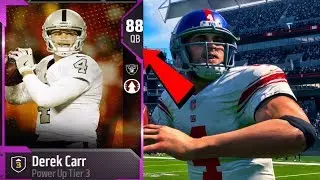 88 OVERALL POWER UP DEREK CARR - MADDEN 18 ULTIMATE TEAM