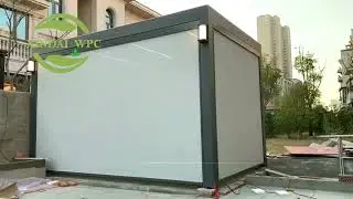 Aluminum Alloy Garden Pavilion Eco-Friendly & Waterproof Easily Assembled Outdoor Pavilion