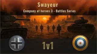 Swayeur // COH3: 1v1 - WEHR vs UK | Pachino Stalemate | BG Terreur #1v1