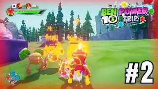 Ben10 Power Trip | Full Game Walkthrough | Ben 10 Open World Game | Episode 2 | Enter Heatblast !