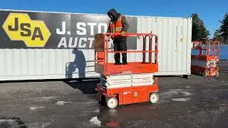 2018 Snorkel S3219E Scissor Lift