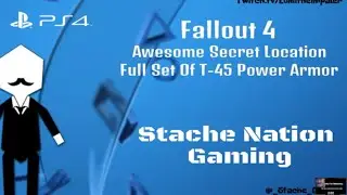 Fallout 4 - Awesome Secret Location - Hidden Full Set T-45 Power Armor