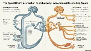 SPINAL CORD (ASCENDING AND DESCENDING TRACTS)