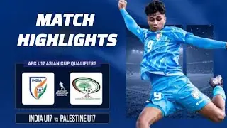 India vs Palestine all Goals and Highlights | u-17 Asian Cup Qualifiers 