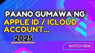 Paano Gumawa ng Apple id / iCloud Account easy way 2025
