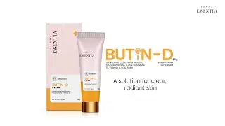 Butin-D Brightening Day Cream #dermaessentia #brighteningskincareproducts #skincare