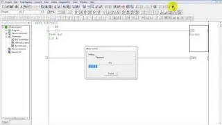Tutorial Create Program GX Developer PLC Mitsubishi Simulation