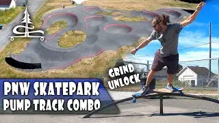 Longboarding in 2025 - Port Angeles Pump Track and Skatepark