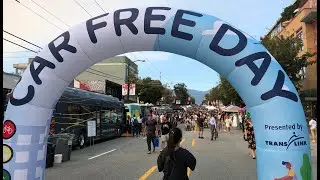 (Car Free Day) Commercial Drive Vancouver 2022