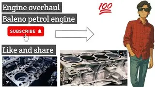 Baleno petrol engine overhaul #longvideo #shorts #video #youtuber # automobile #viralvideo #