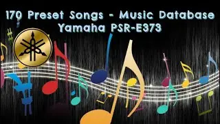 Yamaha PSR-E373 Electronic Keyboard |Music Database in Yamaha PSR E373|Music Database Yamaha PSRE373
