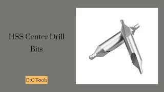 HSS Center Drill Bits By | DIC Tools | Dedicated Impex Co.