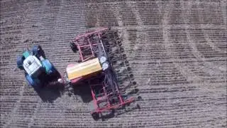 NOTILL SEEDHAWK 800C CTF INTER ROW SEEDING WITH FENDT 820