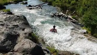 Natural Water Slides of Paulina Creek