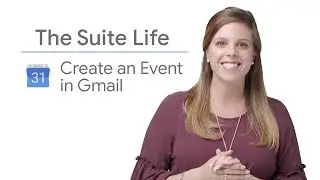 Create a calendar event in Gmail