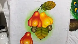 Aprenda pintar caju em 5 minutos