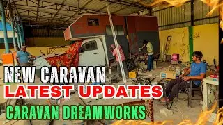 New Caravan Insulation Paint Wiring Wooden Work done | RV Campervan #rv #motorhome #caravanyodha