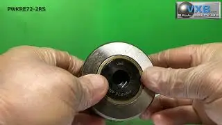 PWKRE72-2RS 72mm Cam Follower Stud Type Track Roller Bearing