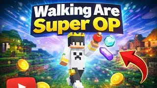 Final - 100 DAYS BUT Walking Are Super OP ITEM 😱 IN Minecraft 