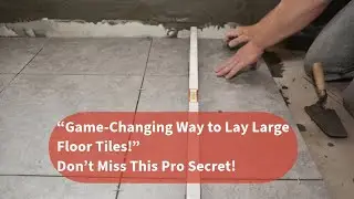 Avoid the mistakes. Don't forget to follow the format 120x60 tile installation. #ytviral #tiling