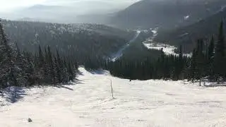Красная трасса, Шерегеш, сектор Е (правая).