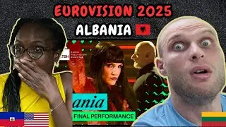 REACTION TO Shkodra Elektronike - Zjerm (Albania 🇦🇱 Eurovision 2025)