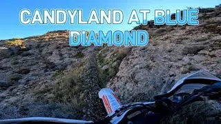 Dirt biking Candyland trail off of Blue Diamond, Las Vegas, NV