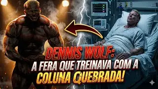 DENNIS WOLF: A FERA QUE TREINAVA COM A COLUNA QUEBRADA!