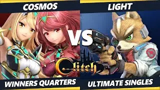 Glitch Konami Code Winners Quarters - Cosmos (Pyra Mythra) Vs. Light (Fox) Smash Ultimate Tournament