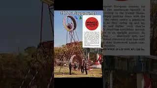 Playgrounds in the 1970s #history