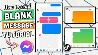 HOW TO SEND BLANK MESSAGE ON MESSENGER | HOW TO BLANK MESSAGE/COMMENT | BLANK MESSAGE PRANK | KG