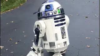 REAL LIFE WORKING R2D2!!!!