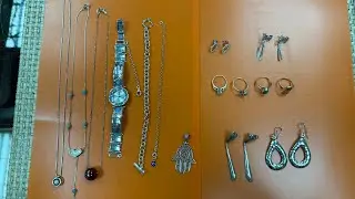 Аукцион в Израиле серебряные украшения старт 1 шекель .