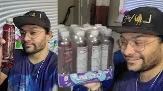 Radioactive Lemonade ( Spiderman No Way Home Gfuel Sparkling Water Hydration bottle Review