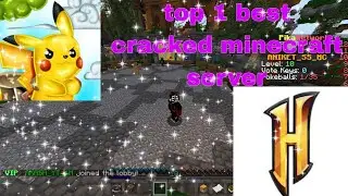 MINECRAFT BEST CRACKED SERVER TOP1 #minecraft #server