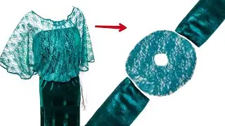new dress design/long gown / maxi dress cutting and stitching .