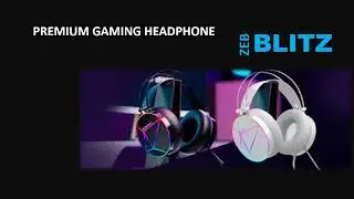 ZEBRONICS NEW DOLBY ATMOS 7.1 SORROUND SOUND PREMIUM GAMING ZEB BLITZ HEADPHONE.