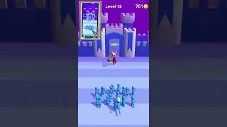 Gun clash 3D: Battle Friends Level 18 #gameplay #funnyvideo #games #apkpure #gunclash3dgameplay