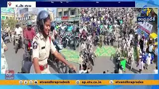 Police Promote Helmet Awareness Through Massive Bike Rally in Machilipatnam