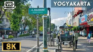 Wisata Malioboro Yogyakarta (360 VR) 8K Video