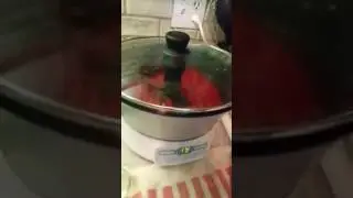 Vanilla  Strawberry Jam using my Ball Jelly Jam Maker