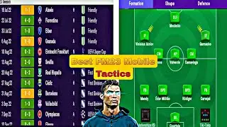 FM23 Mobile Insane Tactics 100+ Goals 🤑 Invincible - Football Manager Mobile 23